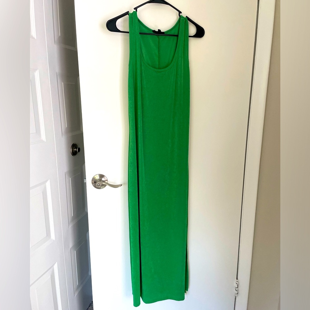 Maxi Green dress